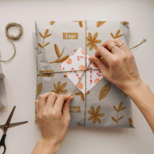 Mousseline Papier d'emballage vintage Floral Small Business
