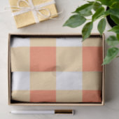 Mousseline Papier d'enrobage Motif En vichy (Cadeau)