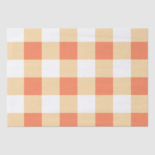 Mousseline Papier d'enrobage Motif En vichy (Recto)