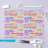 Mousseline Papier d'enveloppe de cadeau d'anniversaire, (Artisanat)