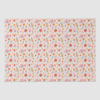 Mousseline Papier d'enveloppement d'automne