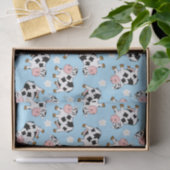 Mousseline Papier d'enveloppement de la vache mignonne (Cadeau)