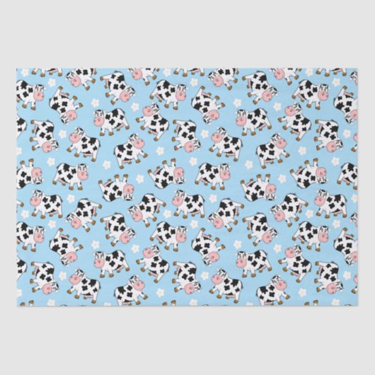 Mousseline Papier d'enveloppement de la vache mignonne (Recto)