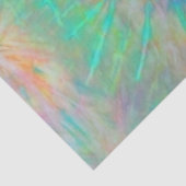 Mousseline Papier d'enveloppement de teinture arc-en-ciel (Détail)