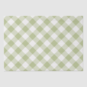 Mousseline Papier d'enveloppement pour bison vert Sage