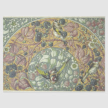 Papier Deoupage Bird & Floral Berry