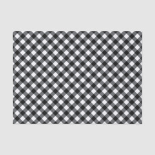 Mousseline PAPIER D'ÉTIQUETAGE 12-Noir-Blanc-TISSU