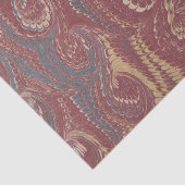 Mousseline Papier d'extrémité marbré (Détail)