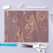 Mousseline Papier d'extrémité marbré (Artisanat)