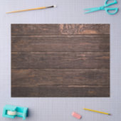 Mousseline papier en bois brun foncé (Artisanat)