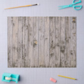 Mousseline Papier en bois patiné (Artisanat)