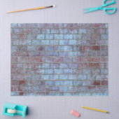 Mousseline papier en brique bleue (Artisanat)