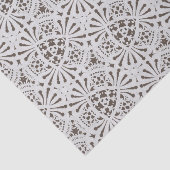 Mousseline Papier en dentelle incorporé (Détail)