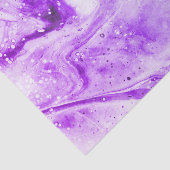 Mousseline Papier en papier peint coulé marbré (Détail)