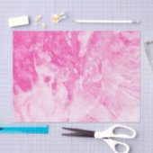 Mousseline Papier en papier peint coulé marbré (Artisanat)