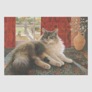 MOUSSELINE PAPIER EN TISSU CAT