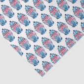 Mousseline Papier en tissu de Ginger Jar (Détail)