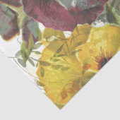 Mousseline Papier en tissu de jardin de Pansy (Détail)