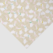 Mousseline Papier en tissu de lapin mou (Détail)