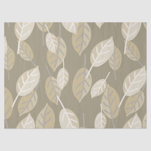 Mousseline papier feuille à café (Recto)