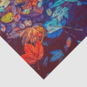 Mousseline Papier feuille abstrait (Détail)