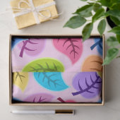 Mousseline papier feuille arc-en-ciel (Cadeau)