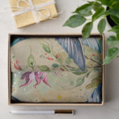 Mousseline Papier Floral Colibri  (Cadeau)
