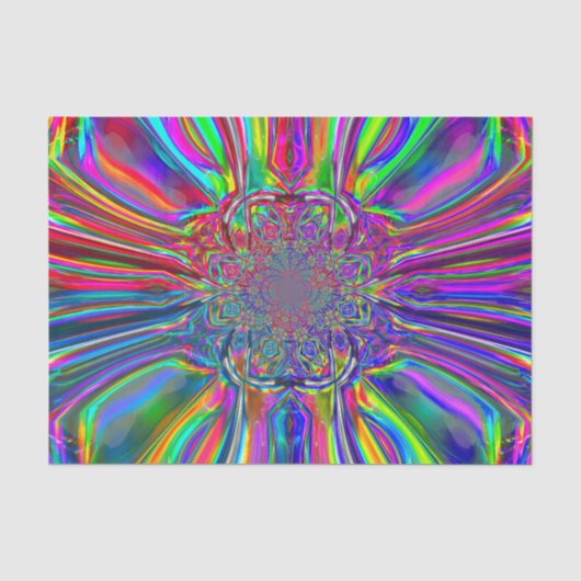 Mousseline Papier laser Chrome Tissu (Recto)