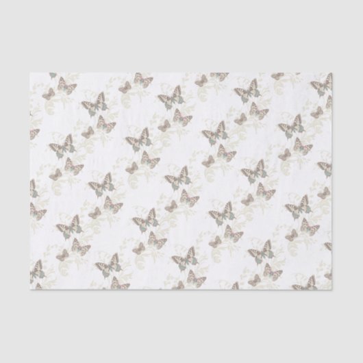 Mousseline Papier mariage ou cadeau de fête (Recto)