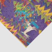 Mousseline Papier motif de Noël amusant (Détail)