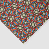 Mousseline papier motif étoile (Détail)