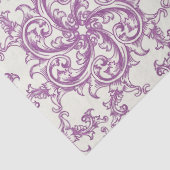 Mousseline papier motif médiéval (Détail)