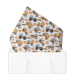 Mousseline Papier Mouchoir Camion de Construction