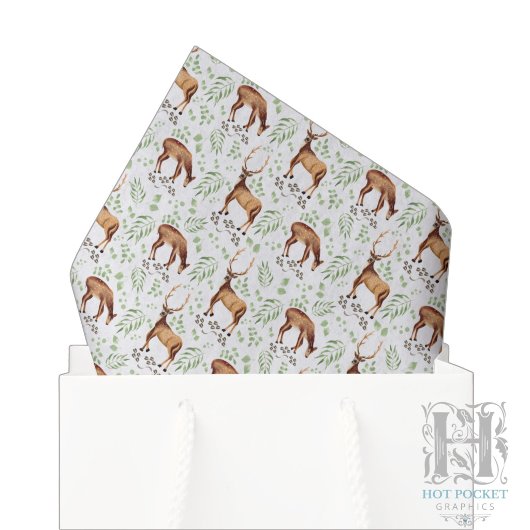 Mousseline Papier mouchoir Cerf
