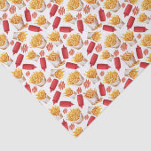 Mousseline Papier mouchoir Ketchup & Frites (Détail)