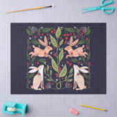 MOUSSELINE PAPIER MOUSSELINE: ART DU FOLK : RABBITS (Artisanat)