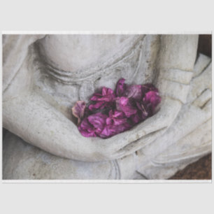 MOUSSELINE PAPIER MOUSSELINE: BUDDHA + BLOCAGE