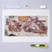 MOUSSELINE PAPIER MOUSSELINE: MICHELANGELO : SISTINE CHAPEL (Artisanat)