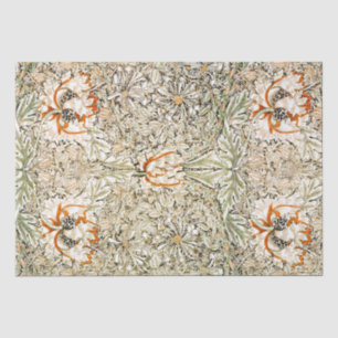 MOUSSELINE PAPIER MOUSSELINE: WILLIAM MORRIS : HONEYSUCKLE :