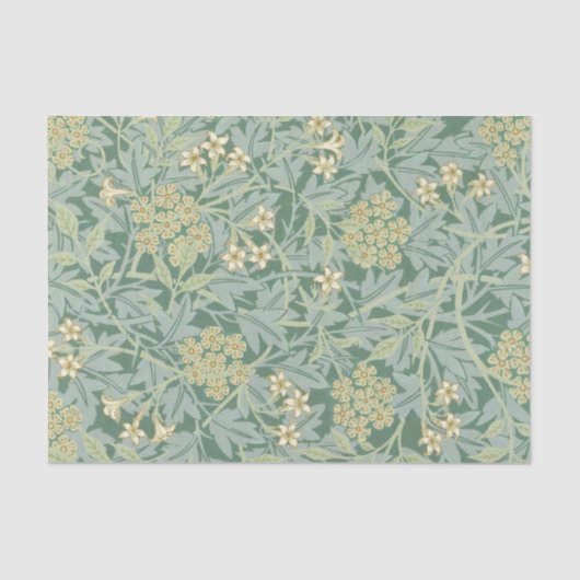 MOUSSELINE PAPIER MOUSSELINE: WILLIAM MORRIS : JASMINE 1896 (Recto)