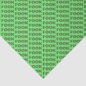 Mousseline Papier mousseux vert (Détail)