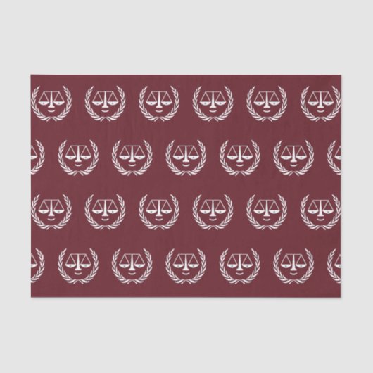 Mousseline Papier papier cadeau de l'avocat (Recto)