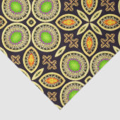 Mousseline papier papier imprimé africain (Détail)