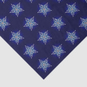 Mousseline Papier papier journal Iridescente Star (Détail)