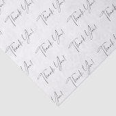 Mousseline Papier papier Merci (Détail)