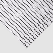 Mousseline Papier papier Motif Abstrait, noir et blanc (Détail)