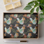 Mousseline Papier papier Motif Fox (Cadeau)