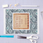 Mousseline Papier papier papier argent Napoléon Hill (Artisanat)