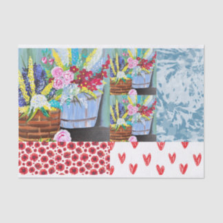 Mousseline Papier papier papier couleur Motif pour do-it-your