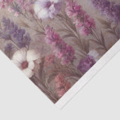 Mousseline Papier papier papier Fleur sauvage Lavande de déco (Détail)